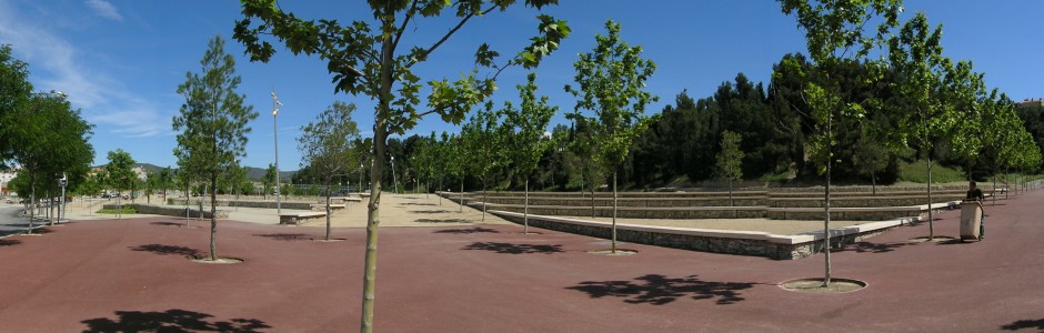 Plantacions ornamentals al Parc de Valldaura